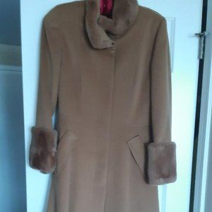 YELL Germany CALW NOBILANA ANGORA Coat – 100% Edles Natural hair. Size 6-8